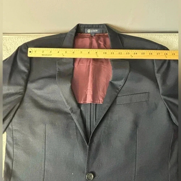 J Crew Ludlow Jacket 100% Wool Navy Size 40L Classic Business Preppy - Picture 12 of 12